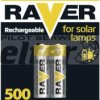 Akumulator AA R6 600mAh RAVER Solar Ni-Mh