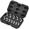 Draper 12403 Flexible Crowfoot Socket Wrench Set, 3/8" Sq. Dr. (12 Piece)
