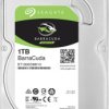 Seagate BarraCuda® 1 TB Dysk twardy wewnętrzny, 3,5'' (8,9 cm) SATA III ST1000DM010 Opakowanie zastępcze