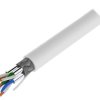 Przewód S/FTP Cat 7 Cu 27AWG LSZH 305m biały