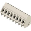 PCB terminal, 8 pole, pitch 5 mm, angled, gray, 1913500000