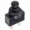 Przycisk chwilowy; OFF-( ON ) czarny
