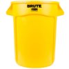 Pojemnik na odpady BRUTE 75L, kolor: Żółty, materiał: Polietylen, Rubbermaid Commercial Products