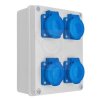 R-BOX 190 --- 2P+Z x4 IP44 P-L