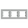 ASFORA Ramka 3 potrójna pozioma aluminium EPH5800361 SCHNEIDER ELECTRIC