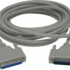 D-sub cable, DB25, m-f 5 m 25-pin maleto