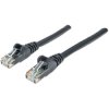 Intellinet 342056 Network Patch Cable, Cat6, 1.5m, Black, CCA, U/UTP, PVC, RJ45
