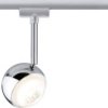 Lampa do systemu szynowego, wysokonapięciowego Paulmann Capsule II 95455 LED wbudowany na stałe 6 W LED 338 lm chrom (ma