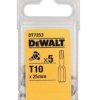 Bity Torx T10 Dewalt 5szt DT7253-QZ CB-76077