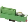 Transfer module, 9 pole, 2.5 A, 60 V, 2959573, UM 25-D 9SUB/S/FRONT/Q