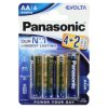 LR6 / AA Panasonic 4734 Evolta B 4+2F