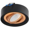 Punktowa Oprawa Sufitowa Wpuszczana Skand Mini 1 Black Gold Ip20 Okrągła...