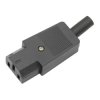 GNIAZDO AC 250V KOMPUTEROWE MONTAŻ NA KABEL /1471