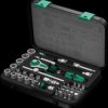 5003533001 Zyklop socket set 1/4´´ drive 42 pieces