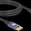 80601 DisplayPort 1.4 cable, 8K 60 Hz, lilac, 2.0 m