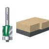 Trend C116 x 1/4 TCT 90° Bearing Guided Trimmer Cutter 12.7 x 25.4mm