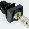 Przełącznik obrotowy kluczykowy 2-pozycyjny wycięcie: 16mm Zatrzask IP65 Schneider Electric przycisków: 2 klucz: Ronis