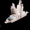 BS08-10001 LSA connector, tool-less, STP, Cat.6a