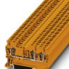 Through terminal block, spring balancer connection, 0.08-4.0 mm², 3 pole, 24 A, 8 kV, orange, 3031982