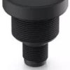 Pushbutton, illuminable, groping, 1 Form A (N/O), waistband round, blue, front ring black, mounting Ø 22.3 mm, 1.10.011.001/0661