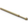 Standard test pin with probe, Quadruple-crown, Ø 1.5 mm, travel  6.4 mm, pitch 2.54 mm, L 33.3 mm, F10014B150G200