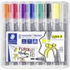 Staedtler 356 SWP8 Flipchart marker set 8 pieces assorted colours