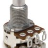 Carbon dual potentiometer, 100 kΩ, 0.125 W, linear, solder pin, PDB182-K220K-104B