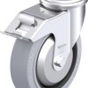 Blickle 941886 LER-POEV 125R-FI-SG-FA Rolka obrotowa z blachy stalowej Średnica koła: 125 mm Maksymalne obciążenie: 150