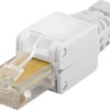 Beznarzędziowa wtyczka sieciowa RJ45 CAT 5e UTP nieekranowany