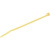 HellermannTyton 116-01814 Inside Serrated Cable Tie Yellow 2.5mmx100mm (100pcs)
