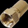 FFL0GL Twist-on F connector for Ø 6.8-mm aerial cables
