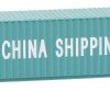 Faller 40' CHINA SHIPPING 182101 H0 Kontener 1 szt.