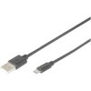 Digitus AK-300127-018-S USB 2.0 Cable USB-A to Micro-B 1.8m Black