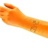 Rękawice robocze rozmiar: 7.5 materiał: Naturalny lateks kauczukowy zastosowanie: Odporność na działanie substancji