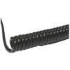 BKL 1506204 Spiral Cable 800/3200mm 2x0.14mm² Black 1pc