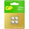 GP GP76Ault278C4 Button Cell Lr44 1.5 V 4 Pieces 110Mah Lithium Non Rechargeable