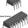ILD5 Optocoupler, Phototransistor Output (Dual, Quad Channel)