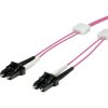 Easylan LSD42200020 Fibreglass FO Cable Violet 2m for Network Assemblies