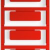 PA device marker, (L x W) 49 x 15 mm, red, 40 pcs, 1288380000