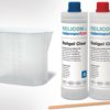 2 components silicongel, 1 l, bottle, transparent, 435-00754