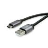 Roline Usb 2.0 Cable, C - A, M/M, Zwart, 1,8 M