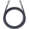 Oehlbach 13308 RCA Audio/Phono Cable 1x RCA to 1x RCA 8.80m Gold-Plated Black