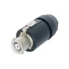 Neutrik NAC3FC-HC Mains Connector 32 A 2+PE Black 1 piece.