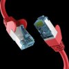 EC020200164 Patch cable, Cat.7 raw cable, S/FTP PiMF, 0.50 m, red