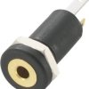 TRU COMPONENTS 1572251 Złącze męskie jack 2,5 mm, niklowany, 1 szt.