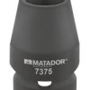 Matador Schraubwerkzeuge 73750200 zewnętrzny sześciokąt Nasadka do klucza udarowego 20 mm 3/8