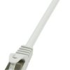 kabel LAN LogiLink CP1022D, 1 szt., RJ45, CAT 5e, SF/UTP, 0.50 m, szary