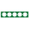 SIMON BASIC NEOS Ramka 5 pięciokrotna uniwersalna miętowa metalizowana BMRC5/032 KONTAKT SIMON