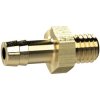 Screw-in hose nozzle, L 22 mm, 25 bar, brass, for hose, 132501