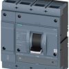 Wyłącznik automatyczny w obudowie formowanej SENTRON, Typ I, Typ L, 4-biegunowy, 1 kA, 690 V ac 70 kA, 1000 V dc,